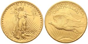 United States of America, Republic, 20 Dollars Gold 1915S, Saint-Gaudens, KM 131, A.UNC (*)