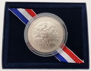 United States of America, Republic, 1 Dollar Silver 2010P, 100th Anniversary of Boy Scouts of America, KM 480, UNC 