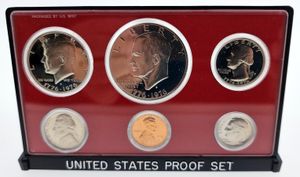 United States of America, Republic, Official Annual Proof Set 1976S (6) in original packaging, KM PSNL, PROOF