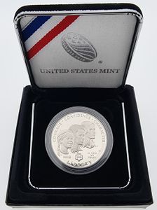 United States of America, Republic, 1 Dollar Silver 2013W, 100th Anniversary of Girl Scouts of America, KM 552, PROOF 