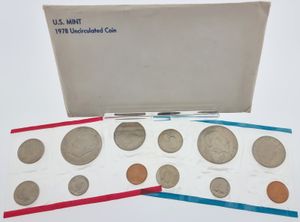 United States of America, Republic, Official Annual Mint Set 1978 (12) in original packaging, KM MSNL, UNC