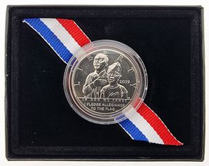 United States of America, Republic, 1/2 Dollar Copper-Nickel 2019D, 100th Anniversary of the American Legion, KM New, UNC 
