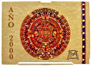 Mexico, Estados Unidos, Official Annual Mint Set 2000 (7) in original packaging, KM BS37, UNC