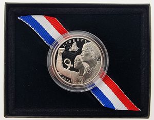 United States of America, Republic, 1/2 Dollar Copper-Nickel 2018S, Breast Cancer Awareness, KM New, PROOF 