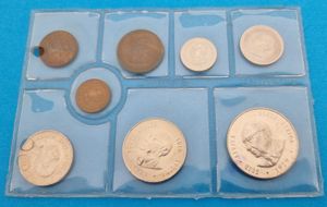 South Africa, Republic, Official Annual Mint Set 1979 (8) in original packaging, KM MS15, UNC