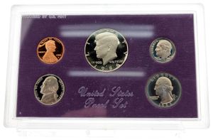 United States of America, Republic, Official Annual Proof Set 1986S (5) in original packaging, KM PSNL, PROOF