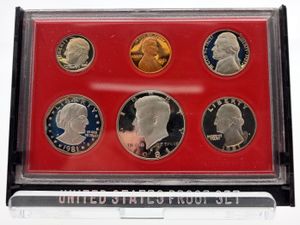 United States of America, Republic, Official Annual Proof Set 1981S (6) in original packaging, KM PSNL, PROOF