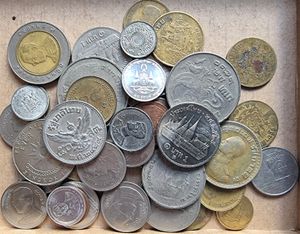 Thailand, Kingdom, Very good lot with 40 older & modern coins in nice grades, many different types including scarcer items and many higher grades... 