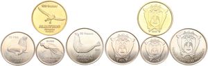 Iles de Amsterdam & St. Paul, French Territory, 10, 20, 50 & 100 Francs 2011/2013, Various animal designs, KM New, UNC