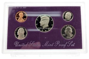 United States of America, Republic, Official Annual Proof Set 1992S (5) in original packaging, KM PSNL, PROOF