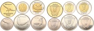 Kerguelen Islands, French Territory, 10, 20, 50, 100, 200 & 500 Francs 2011/2013, Various animal designs, KM New, UNC