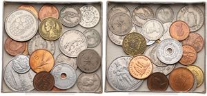 World, Mixed Countries, Very good lot with 20 different modern coins in higher grades, mostly scarcer items... 
