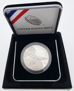 United States of America, Republic, 1 Dollar Silver 2016P, 100th Anniversary of the National Park Service, KM 645, PROOF 