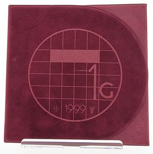 Netherlands, Kingdom, Beatrix, Official Annual Proof Set 1999 (6) in original packaging, KM PS48, PROOF (including 1 Gulden Info Booklet)