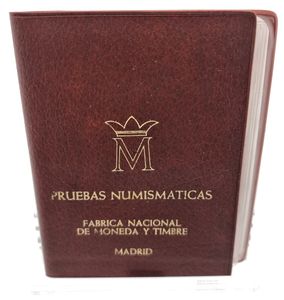 Spain, Kingdom, Franco, Official Annual Proof Set 1972 (6) in original packaging, KM PS1, PROOF