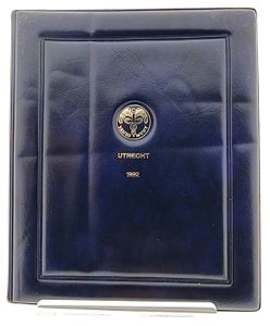 Netherlands, Kingdom, Beatrix, Official Annual Proof Set 1992 (6) in original packaging, KM PS38, PROOF (including Zeeland Medal)