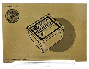 Netherlands, Kingdom, Beatrix, Official Annual Select Set 1988 (6) in original packaging, KM SS23, UNC (including ERU Kaasfabriek Medal)