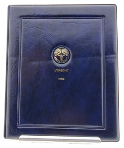 Netherlands, Kingdom, Beatrix, Official Annual Proof Set 1988 (6) in original packaging, KM PS33, PROOF (including Groningen Medal)