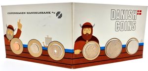 Denmark, Kingdom, Margrethe II, Official Annual Mint Set 1988 (6) in original packaging, KM MS33, UNC