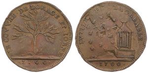 France, Kingdom, Louis XIV, Token in Copper 1700, L'utile et L'agreable, Beehive and bees / Tree above date, VF
