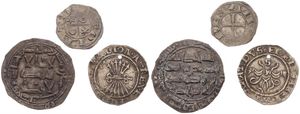 Spain, Kingdom, Mixed Reigns, Very good lot with 3 ancient silver Spanish coins in various grades including special items...