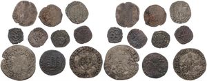France, Kingdom, Different Reigns, Very good lot with 10 nice ancient French coins in various grades including some scarcer items...