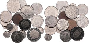 Netherlands, Kingdom, Mixed Reigns, Nice lot with 23 modern Dutch coins in various grades