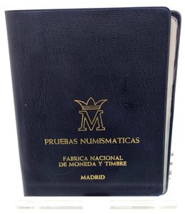 Spain, Kingdom, Franco, Official Annual Proof Set 1979 (4) in original packaging, KM PS7, PROOF