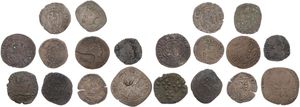 France, Kingdom, Different Reigns, Very good lot with 10 nice ancient French coins in various grades including some scarcer items...
