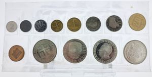 Austria, Republic, Official Annual Proof Set 1981 (12) in original packaging including 4 Silver 500 Schilling coins, KM PSNL, PROOF