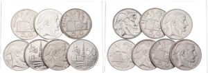 Belgium, Kingdom, Baudouin I, Good lot with 14 silver 50 Francs coins, mixed dates in various grades... 
