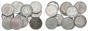 Belgium, Kingdom, Albert I, Good lot with 26 silver 20 Francs coins, mixed dates in various grades... 