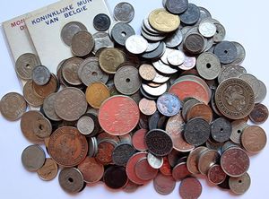 Belgium, Kingdom, Nice collection of 250 Belgian coins in various grades, mostly different dates and some better items included !