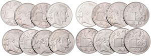 Belgium, Kingdom, Baudouin I, Good lot with 8 silver 20 Francs coins, mixed dates in various grades... 